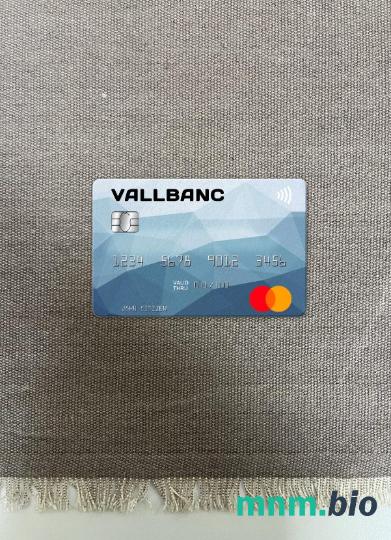 Andorra Vall Banc wygląd zdjęcia mastercard skan PSD + zdjęcie